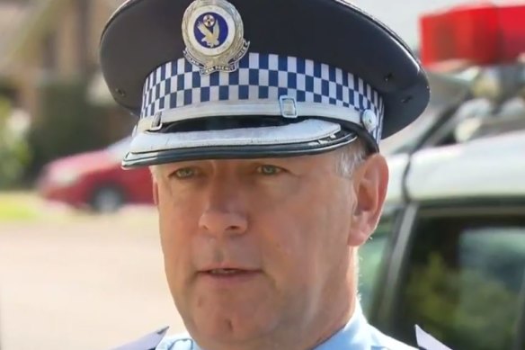 Chief Inspector Brian Tracey said it was lucky the girl and her father were not more seriously injured.