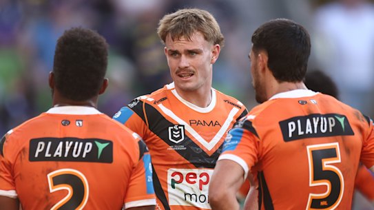 Lachlan Galvin is finally on his way out of Wests Tigers.