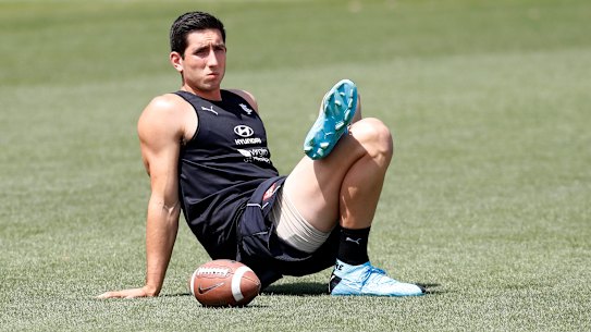 Carlton's Jacob Weitering.