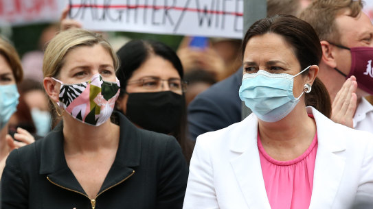 Queensland Attorney-General Shannon Fentiman and Premier Annastacia Palaszczuk have conceded renowned corruption-buster Tony Fitzgerald could again seek to expand his inquiry.