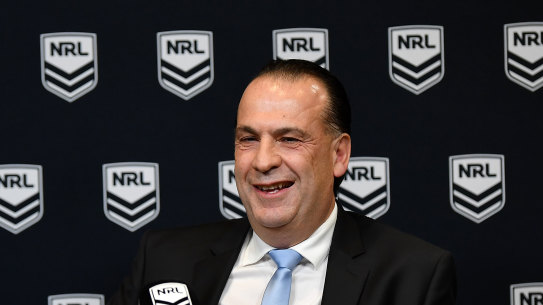 Peter V’landys is off to America to try and rubber-stamp a US double-header to start the 2024 season