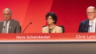 Nora Scheinkestel and other directors at Westpac’s annual meeting last year in Brisbane.