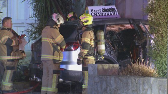 Police name man sought over firebombing of rabbi’s car in St Kilda East