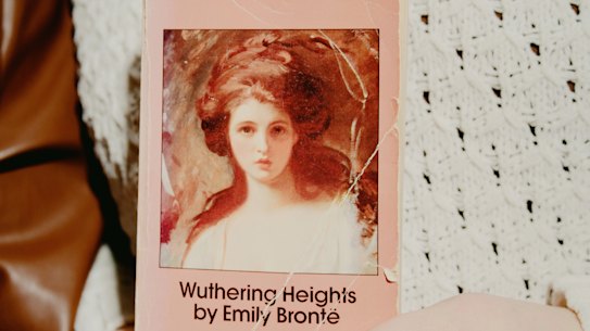 An older edition of Emily Brontë’s Gothic novel, Wuthering Heights.