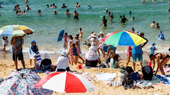 Beaches will likely be in demand this summer with the Bureau of Meteorology saying odds favour a warmer than average summer for almost of Australia.