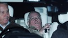 Andrew Mountbatten-Windsor leaves Aylsham Police Station in Norfolk on his 66th birthday.