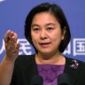 China says Australia is infected with fear, conjecture and paranoia