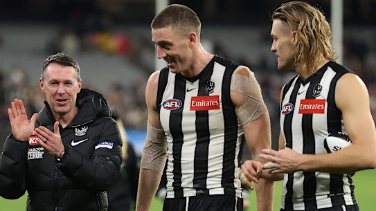 Craig McRae has been a huge supporter of Darcy Cameron since joining the club