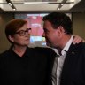 2023 NSW STATE ELECTIONSÂ 
March 25, 2023
Photo Dean Sewell
Liberal MP for PenrithÂ Stuart AyresÂ has arrived at the partyâs official after party in that seat, whereÂ HeraldÂ reporterÂ Harriet AlexanderÂ is stationed.
Ayres arrived with his wife and federal Liberal senatorÂ Marise Payne, or as he described her, âthe tall redhead thatâs standing beside meâ.
Ayres will not concede tonight. He said the NSW Electoral Commission had told him that two big pre-polling stations would not be counted tonight and therefore there will not be a result.
âI donât want to sugarcoat this,â Ayres said. âItâs a narrow path, but we need the Electoral Commission to do its work over the coming days. Weâve seen across the state that itâs a pretty ugly night but here in Penrith we are still fighting.â