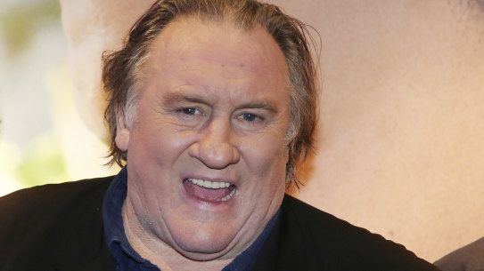 Gerard Depardieu attends a film premiere in 2016.