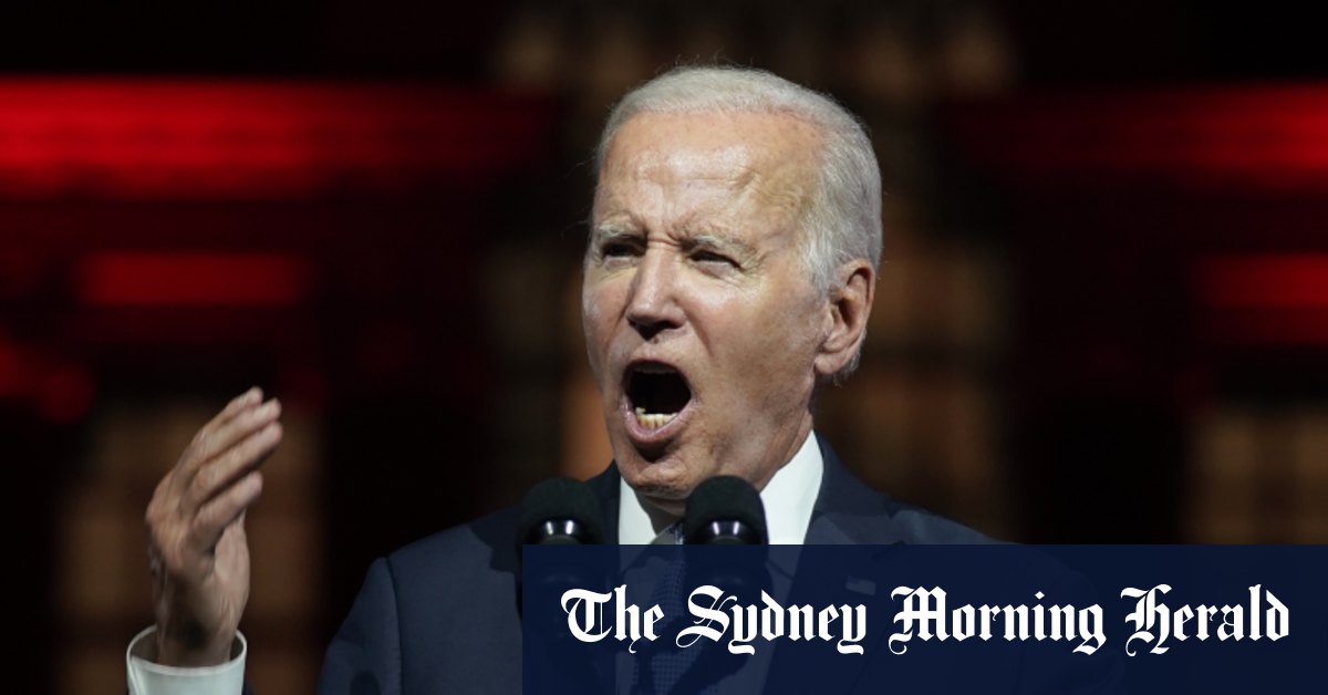 Biden lashes Trump by name warns against MAGA conservatives – Sydney Morning Herald