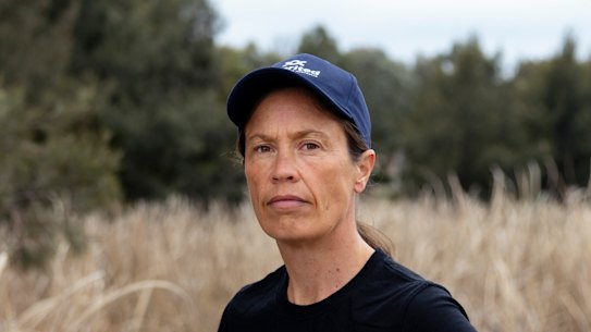 Double mastectomy recipient Robyn Smith is running the City2Surf topless next weekend. 