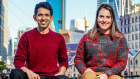 Anish Sinha, chief financial officer , Skye Theodorou, chief executive officer and Sajjad Naveed, chief technology officer. 