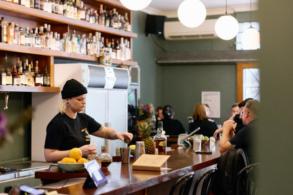 Owners Daniel Gregory, Brennen Eaton and Lachlan Henry designed much of Barry Parade Public House themselves.