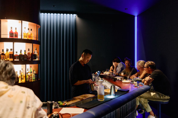 Aizome’s Tony Huang is pushing boundaries with his innovative cocktail making.
