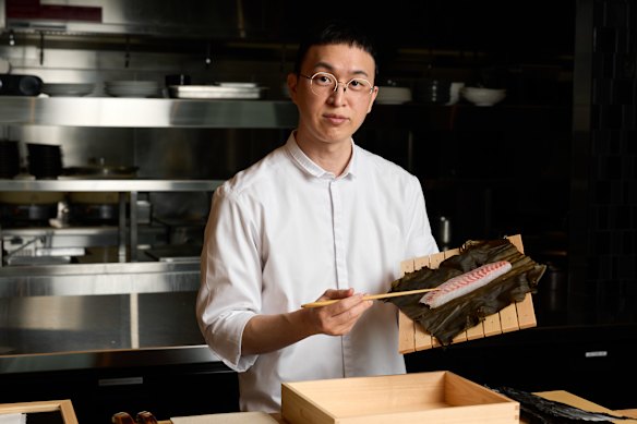 Alex Yu at Sokyo Brisbane.