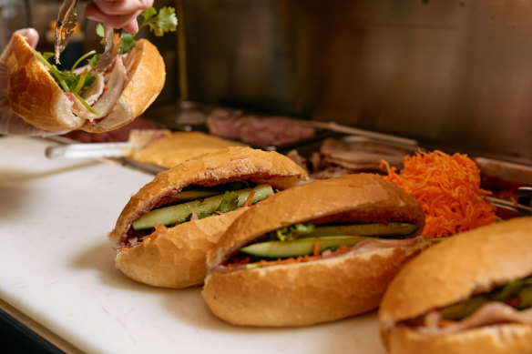 Minh Tan’s banh mi are among the best in town.