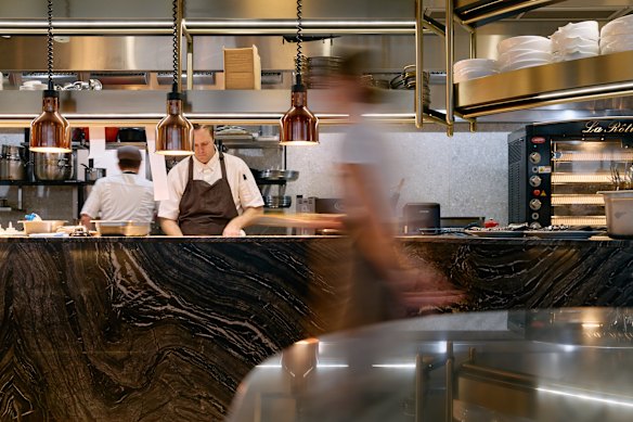 In the kitchen at Rise Le Restaurant is E’cco and Layla veteran Simon Palmer.