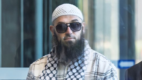 Wissam Haddad arrives at the Federal Court on Tuesday.