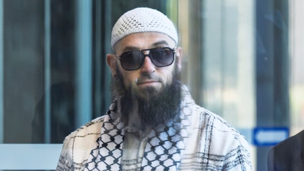 Wissam Haddad arrives at the Federal Court on Tuesday.