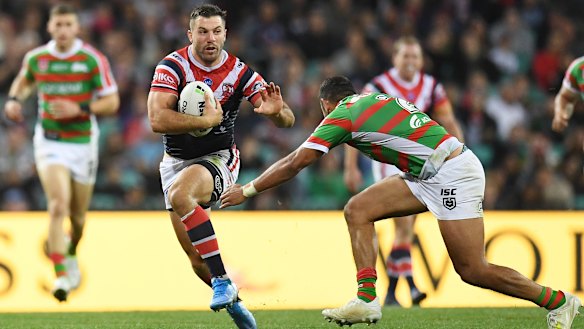 Superstar James Tedesco joind the Roosters last season from Wests Tigers.