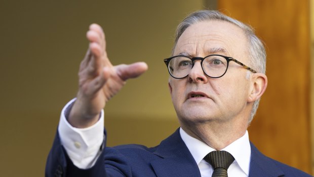 Anthony Albanese says conventions rather than red-letter law likely breached by Morrison.