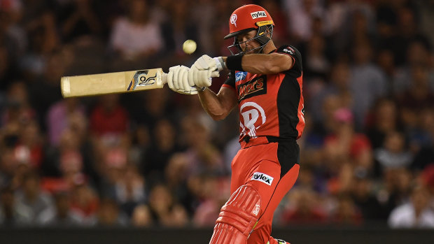 Daniel Christian smashed the Renegades to victory in a thrilling semi-final against the Sydney Sixers.