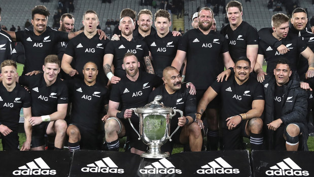 New Zealand have owned the Bledisloe trophy since way back in 2003.