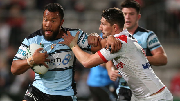 Cronulla's Joseph Paulo has waited more than a decade to experience finals footy.
