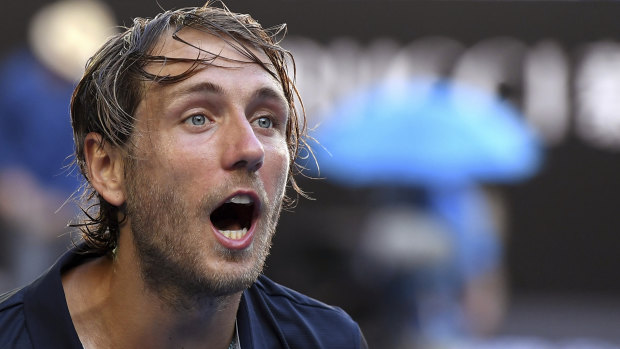 Ups and downs: Lucas Pouille has experienced a range of emotions during his career.