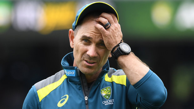 Questions: Justin Langer has made little progress in rebuilding this Australian side.