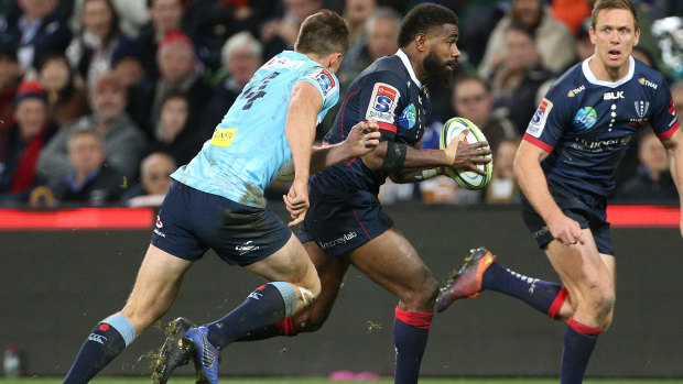 Fortuitous: Marika Koroibete is showing form at the right time of the season.