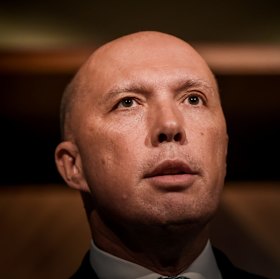 Home Affairs Minister Peter Dutton