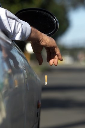 Cigarettes are the most littered rubbish and incur a fine of $200. 