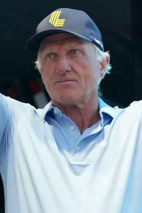 LIV Golf CEO Greg Norman.