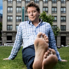 The Barefoot Investor Scott Pape has made more than enough to buy shoes.
