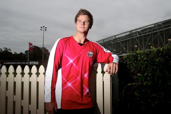 Steve Smith in 2011 for his beloved Sixers.