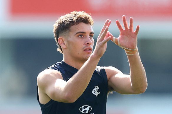 Father-son Cody Walker could be the next big thing for Carlton, but he will cost plenty of draft capital.