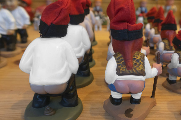Caganers: kids love them.