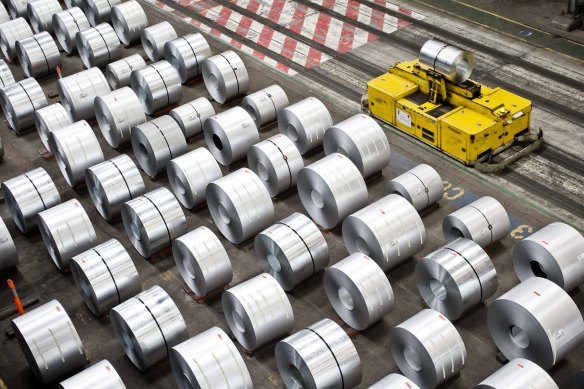 Australia exported $640 million worth of steel to the United States last year.