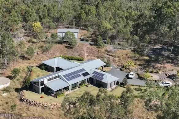 The Crawford property in the Upper Lockyer Valley.