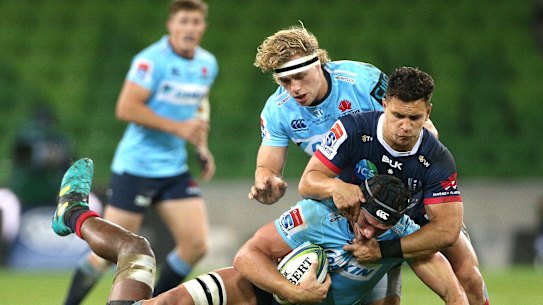Mountain of work: Rob Simmons has been a standout for the Waratahs of late.