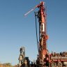 A drill rig in action at King River Resources’ Kurundi gold project near Tennant Creek in the Northern Territory.