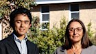 Koki Mashita and Associate Professor Roslyn Prinsley, at the Australian National University.