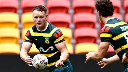 Ethan Strange will make his Kangaroos debut on Saturday.