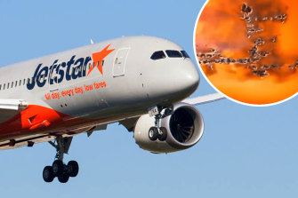 Jetstar plane en route to Gold Coast grounded after lightning strike