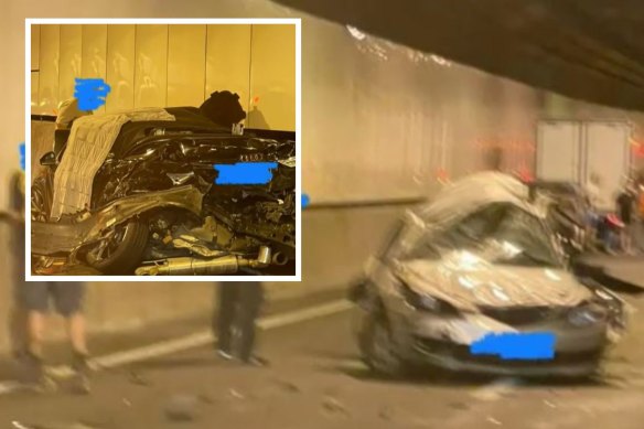 Two dead, one critical after horror Brisbane tunnel crash