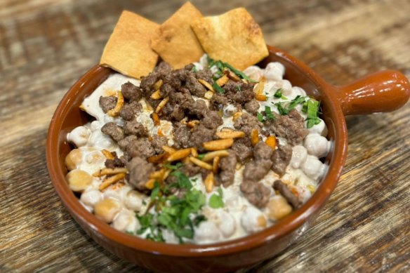 Fatteh at Meso Bites.