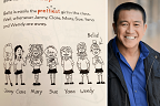 Anh Do will re-record Weirdo audiobooks to remove references to lists ranking girls by prettiness.