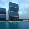 Clearvue Technologies’ strategic partner Alutec’s glass façades on the West Bay Lagoon Plaza in Abu Dhabi in the United Arab Emirates.